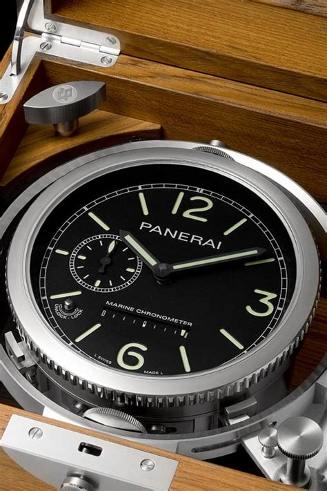 panerai marine chronometer desk clock|La Cote des Montres: The Panerai Marine Chronometer .